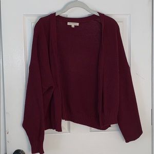 Pacsun maroon cardigan